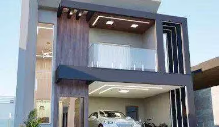 Casa com 4 dormitórios à venda, 215 m² por R$ 1.250.000,00 - Malibu - Caçapava/SP