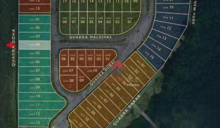 Terreno à venda, 825 m² por R$ 1.707.621,00 - Urbanova - São José dos Campos/SP