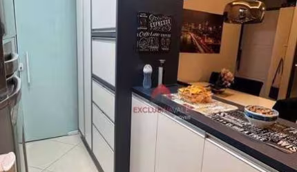 Apartamento com 2 dormitórios à venda, 60 m² por R$ 445.000 - Jardim Del Rey - São José dos Campos/SP