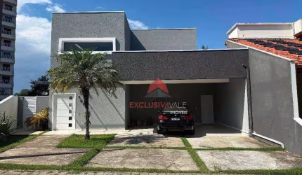 Casa com 3 suítes, 290 m² - venda por R$ 2.500.000 ou aluguel por R$ 13.545/mês - Urbanova - São José dos Campos/SP