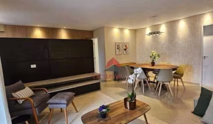 Apartamento mobiliado com 3 suítes, 106 m² - venda por R$ 1.280.000 ou aluguel por R$ 6.379/mês - Jardim Aquarius - São José dos Campos/SP