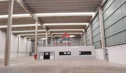 Galpão aluga condomínio fechado área construída 3.500 metros quadrados, docas, Marginal da Rodovia Presidente Dutra, São José dos Campos-SP Dutra