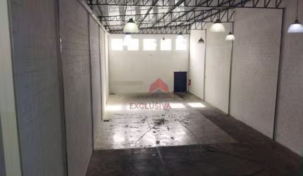 Galpão comercial aluga, área construída 400 metros quadrados, Chácaras Reunidas, São José dos Campos-SP.