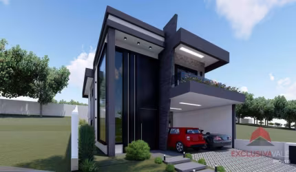 Casa com 3 dormitórios à venda, 220 m² por R$ 1.400.000,00 - Malibu - Caçapava/SP