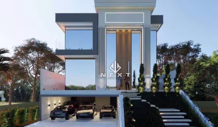Casa com 4 dormitórios à venda, 440 m² por R$ 7.300.000,00 - Gênesis 2 - Santana de Parnaíba/SP