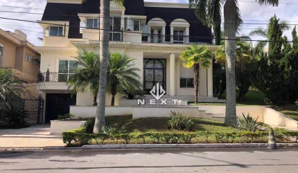 Magnífico Chateau Francês Moderno à venda! 6 dormitórios, 1200 m². R$ 18.050.000 - Tamboré 02 - Santana de Parnaíba/SP