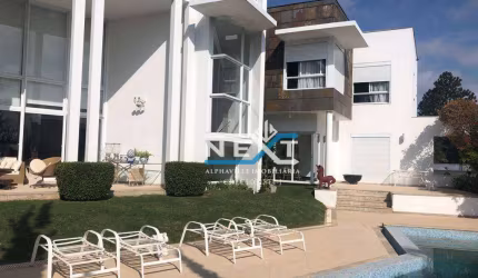 Casa com 5 dormitórios à venda, 964 m² por R$ 8.500.000,00 - Residencial Morada dos Lagos - Barueri/SP