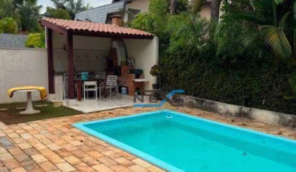 Casa com 4 dormitórios para alugar, 273 m² por R$ 14.000,00/mês - Alphaville Residencial 4 - Santana de Parnaíba/SP