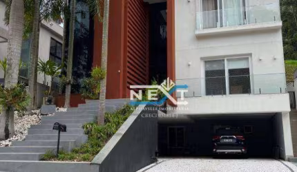 Casa com 4 suítes, 505 m² - venda por R$ 7.600.000 ou aluguel por R$ 40.000/mês - Tamboré 11 - Santana de Parnaíba/SP