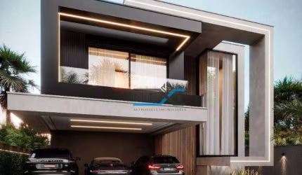 Casa com 4 dormitórios à venda, 490 m² por R$ 7.900.000,00 - Tamboré 10 - Santana de Parnaíba/SP