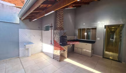 Casa com 3 dormitórios para alugar, 180 m² por R$ 3.300,00/mês - Jardim São Domingos - Americana/SP