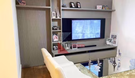 Lindo Apartamento a venda com três dormitórios, um suíte, mobiliado no Condomínio Edifício Palmas de Majorca, Jardim Glória em Americana-SP