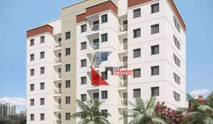 Apartamento com 2 dormitórios à venda, 50 m² por R$ 240.000,00 - Jardim Paulistano - Americana/SP