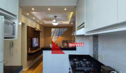 Apartamento com 2 dormitórios à venda, 49 m² por R$ 195.000,00 - Jardim Recanto - Americana/SP