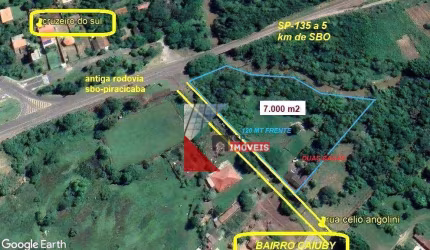 Terreno à venda, 7400 m² por R$ 985.000,00 - Vale Das Cigarras - Santa Bárbara D'Oeste/SP