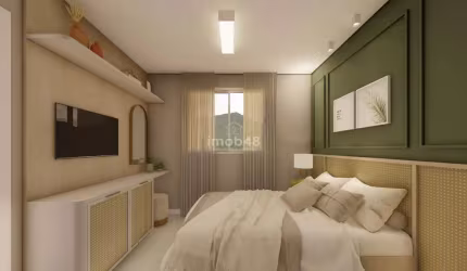 Apartamento em Jardim Janaina com 2 dormitórios