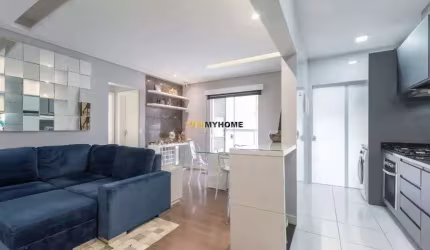 Apartamento lindamente mobiliado,  com 2 dormitórios (1suíte) à venda, 68 m² por