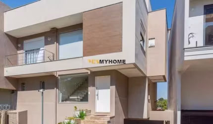 CASA EM CONDOMINIO FECHADO COM 4 QUARTOS, SENDO 2 SUITES, SEMI MOBILIADA E ATICO