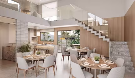 Casa em condomínio para venda, 3 quartos,  Bacacheri.