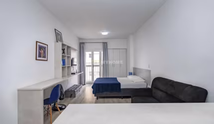 Studio mobiliado no Centro! Excelente oportunidade para investidores!