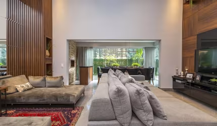 Lindo apartamento garden com pé direito duplo