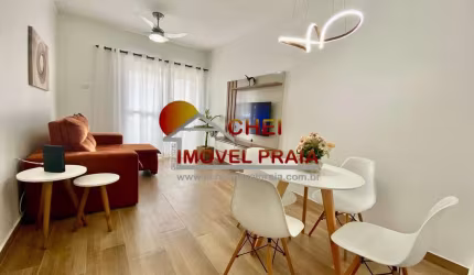Apartamento vista mar na Vila Mirim, Praia Grande/SP