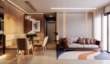 Apartamento com 2 dormitórios no empreendimento Tajahy Residence no bairro Fazenda em Itajaí - SC