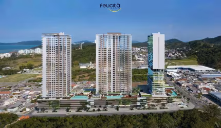Apartamento diferenciado no Ed. Torres da Brava - Sirena na Praia Brava