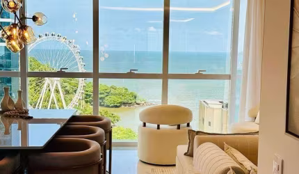 Apartamento mobiliado à venda no Ed. Skyline