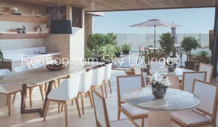 Apartamento Quarto e Sala c/Rooftop -PLENO Itaigara
