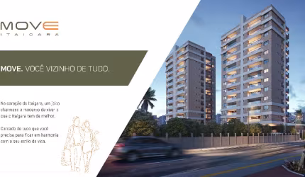 Lançamento 2 e 3 Quartos com Suite e Lavabo MOVE - Itaigara