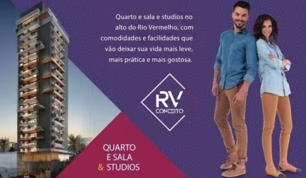 Lançamento Studios e Quarto e Sala RV-Conceito- Rio Vermelho