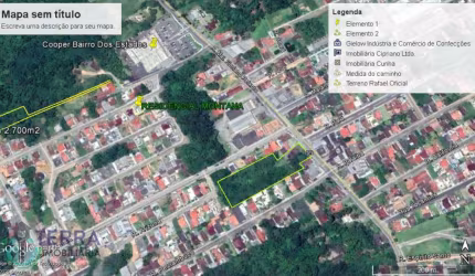 Terreno comercial à venda no Estados, Indaial , 231 m2 por R$ 3.700.000