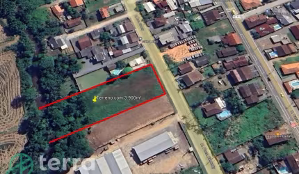 Terreno comercial à venda na Glória, Rodeio  por R$ 425.000