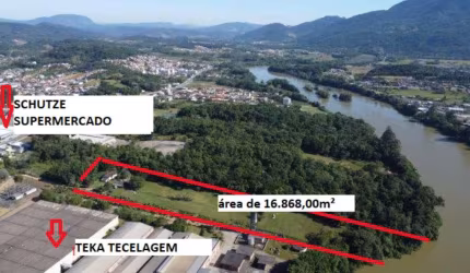Terreno à venda no Tapajós, Indaial , 200 m2 por R$ 2.867.560