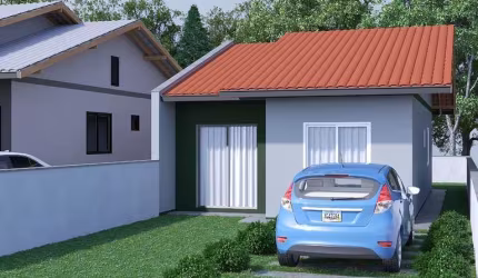 Casa com 2 quartos à venda no Arapongas, Indaial , 52 m2 por R$ 330.000