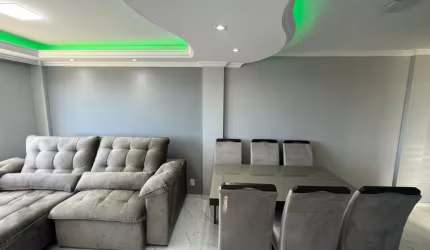 Apartamento mobiliado 02 dormitórios no Bairro Serraria - São José/SC