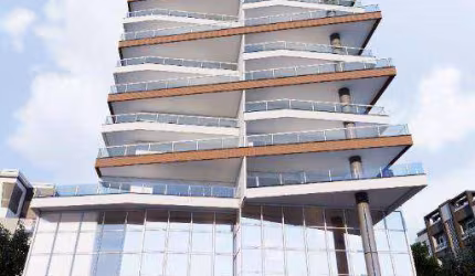 Apartamento com 1 dormitório/suite à venda, 54 m² por R$ 382.000 - Vila Caiçara - Praia Grande/SP