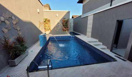 Casa com 2 dormitórios à venda, 48 m² por R$ 338.000,00 - Vila Caiçara - Praia Grande/SP