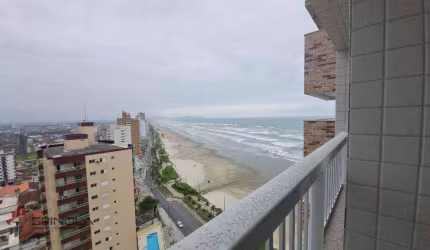 Apartamento com 3 dormitórios à venda, 117 m² por R$ 930.000,00 - Caiçara - Praia Grande/SP