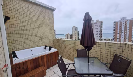 Cobertura com 3 dormitórios à venda, 150 m² por R$ 795.000,00 - Aviação - Praia Grande/SP