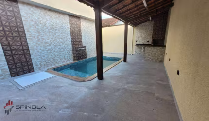 Casa com 3 dormitórios à venda, 110 m² por R$ 879.000,00 - Maracanã - Praia Grande/SP