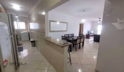 Apartamento com 3 dormitórios à venda, 102 m² por R$ 795.000,00 - Maracanã - Praia Grande/SP