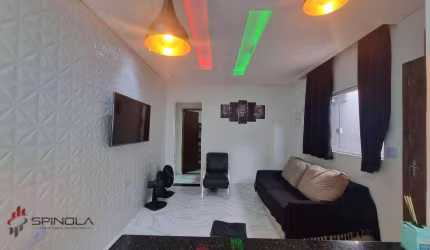 Casa com 2 dormitórios à venda, 70 m² por R$ 580.000,00 - Vila Caiçara - Praia Grande/SP