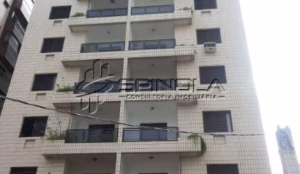 Apartamento com 2 dormitórios à venda, 65 m² por R$ 365.000,00 - Vila Guilhermina - Praia Grande/SP