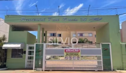 Apartamento com 02 quartos e 01 vaga coberta no Parque Riacho 14 Riacho Fundo II