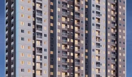 Dom Jaraguá | Construtora Econ | Construção | 37 metros | 02 dormitórios | varanda | sem vaga