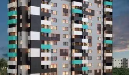 Residencial Vip Gales | Construtora MBrasil | Construção | 38 metros | 02 dormitórios | varanda | 01 vaga
