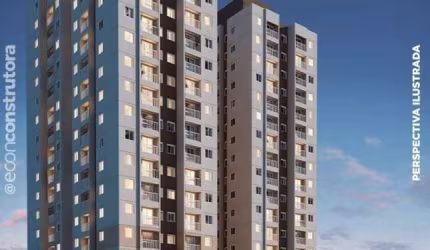 Vero Harmonia | Construtora Econ | Construção | 37 metros | 02 dormitórios | com varanda | 01 vaga