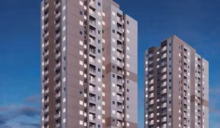 Alto Do Jardim Araucária | Construtora Econ | Construção | 37 metros | 02 dormitórios | varanda | 01 vaga